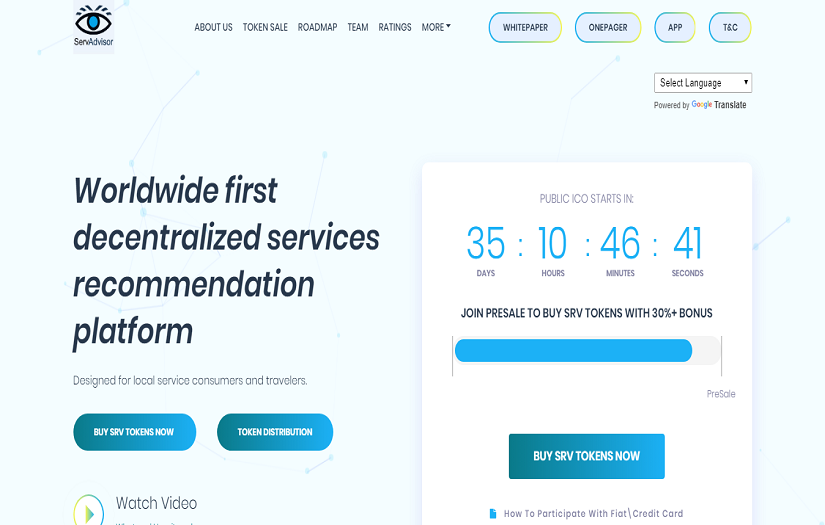 SERVADVISOR - ICO MARKETING SERVICES